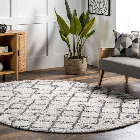 Nuloom Transitional Kristi Shag Area Rug 4ft x 6ft KKEL02A-O406